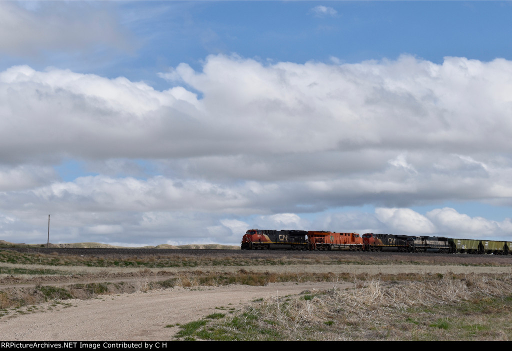 CN 3095/3023/3800/BNSF 9621